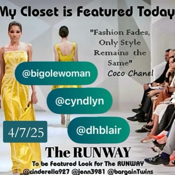 We're walking the RUNWAY today. Thanks for hosting @jenn3981 & @cinderella927!! - Picture 16 of 16